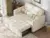 Marsail 3-in-1 Convertible Futon Sleeper Sofa Bed with USB Charging & Side Pockets (Ivory White) – $255