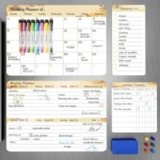 4-Pack Marsrock Magnetic Refrigerator Calendar Kit Now $7.44