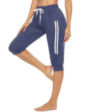 Marvmys Capri Cotton Sweatpants with Pockets for $12.49