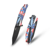 MASTER USA 8″ American Flag Folding Pocket Knife for $5.51