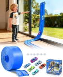 MATELOTI 15 Ft Flexible Car Track Set – $16.49 at Amazon