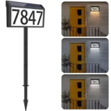 MAXvolador Solar Powered LED Address Sign Now Only $23