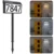 MAXvolador Solar Powered LED Address Sign Now Only $23