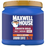Maxwell House Smooth Bold Dark Roast Ground Coffee, 26.7 Oz – $8.80