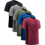 5-Pack MCPORO Men’s Athletic Gym T-Shirts for $23.99