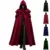 Unisex Adult Medieval Hooded Cloak Costume for $19.99