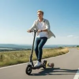 Megawheels Foldable Electric Scooter w/ Suspension – 28 Mile Range, 15 MPH – $359.98 ($122 Off)
