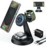 Meifigno 3-in-1 Samsung Magnetic Wireless Charging Station for $15.99