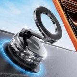 Meifigno Fits 360° Rotating MagSafe Magnetic Car Phone Holder for $12.20