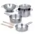Melissa & Doug 8-Piece Stainless Steel Pots and Pans Kitchen Set for $11.75 $12