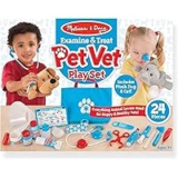 Melissa & Doug 24-Piece Examine and Treat Pet Vet Play Set for $11.69