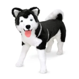 Melissa & Doug Giant Siberian Husky Toy Now $29