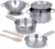 Melissa & Doug 8-Piece Stainless Steel Pots & Pans Play Kitchen Set for $11.75