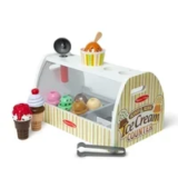Melissa & Doug Wooden Scoop & Serve Ice Cream Counter – $23.00 ($57.00 Original)