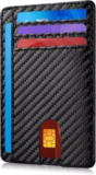 Meliya Slim RFID Blocking Leather Wallet for $3.99