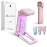 MelodySusie 2-in-1 Cordless UV Nail Lamp with Fold-Out Stand for $8.99