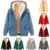 Men’s Sherpa Lined Full Zip Hoodie for $16.49