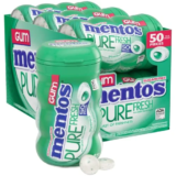 6-Pack Mentos Pure Fresh Sugar Free Gum (Spearmint) for $11.55