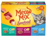 12-Pack Meow Mix Chunks in Gravy Wet Cat Food for $2.81