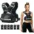 Merach Adjustable Rucking Weighted Vest with Phone Pockets for $19.49