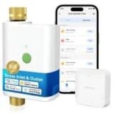 Meross MST100 WiFi Smart Water Hose Timer with Brass Inlet & Outlet for $65.99