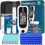 Metene S Blood Glucose Monitor Kit with 50 Test Strips, Lancets, Control Solution – $13.49 ($29.99 Original)