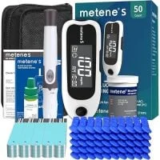 Metene S Blood Glucose Monitor Kit with 50 Test Strips – $13.49