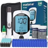 Metene TD-4116 Blood Glucose Monitor Kit for $17.49