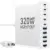Mgrnpony 320W GaN III PD 10-Port USB C Fast Charging Station for $29.99