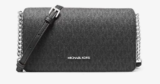 Michael Kors Jet Set Medium Signature Logo Crossbody Bag for $47.99