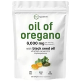 Micro Ingredients Black Seed Oil 6,000mg with Oil of Oregano, 300 Softgels – $15.99 ($31.98 Value)
