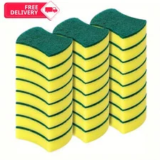 10-Pack Heavy Duty Microfiber Kitchen Sponges for $6.99