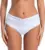 Mid Rise Ruched Bikini Bottoms in Multiple Colors for $8.99