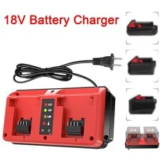 Milwaukee 18V Dual Bay Charger for M18 Batteries – $23.99