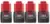 Milwaukee M12 12-Volt 1.5 Ah Lithium-Ion Compact Battery Pack 4-Pack – $85.60 (52% Off)