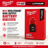 Milwaukee M12 CP3.0 3.0 Ah Battery 12V – $24.99