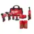 Milwaukee M12 FUEL 12V Hammer Drill Kit with Ratchet and 23-Piece Titanium Set for $156.00