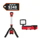 Milwaukee M12 12-Volt Lithium-Ion Cordless 1400 Lumen Work Light for $172.00