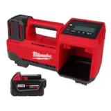 Milwaukee M18 18V Cordless Portable Inflator Kit with 5.0 Ah Battery – $192.00 ($368.00 Value)