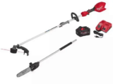 Milwaukee M18 FUEL 18V 16 in. Brushless Cordless String Trimmer Kit with Pole Saw Attachment for $329 $329.00
