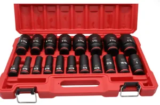 Milwaukee SHOCKWAVE 19-Piece 1/2″ Drive SAE Deep Impact Socket Set for $94 (Retail $185)