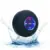 Waterproof Mini Bluetooth Shower Speaker with LED Light – Black, Only $6.99 (42% Off)