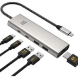 Minthouz 5-in-1 4K USB Hub with 125W Power Delivery for $14.99