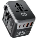 Minthouz 35W Dual Voltage Universal Travel Adapter for $12.49