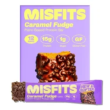 12-Count Misfits Vegan Protein Bars for $21 with Free Shipping