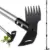 Mitclear 2-in-1 Heavy-Duty Curved Weed Puller Tool with 58″ Handle for $9.89