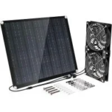 Moajerry 30W IPX7 Waterproof Solar Panel Fan Kit for $23.79
