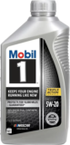 Mobil 1 Advanced Full Synthetic 1-Quart Motor Oil 6-Pack – $39 at Amazon (Save $12) $39.00