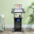 Height Adjustable Mobile Lectern Podium Stand for $74.37