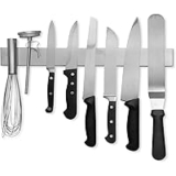 Modern Innovations 16-Inch Stainless Steel Magnetic Knife Bar for $15.99